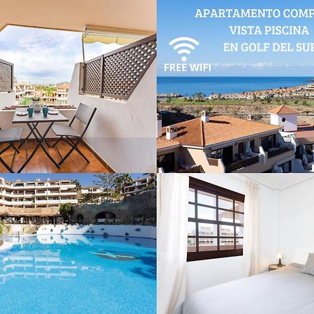 Apartamento Con Piscina Golf Del Sur San Miguel de Abona Kültér fotó
